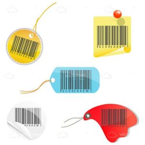 Tags of barcodes
